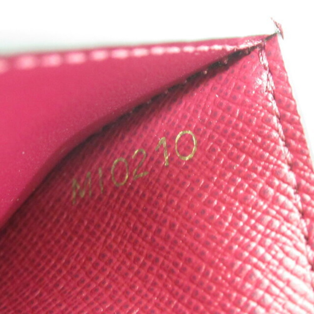 Louis Vuitton Zoe Portefeuille Wallet Tri fold Brown Purple Fuchsia Pink - Picture 7 of 10
